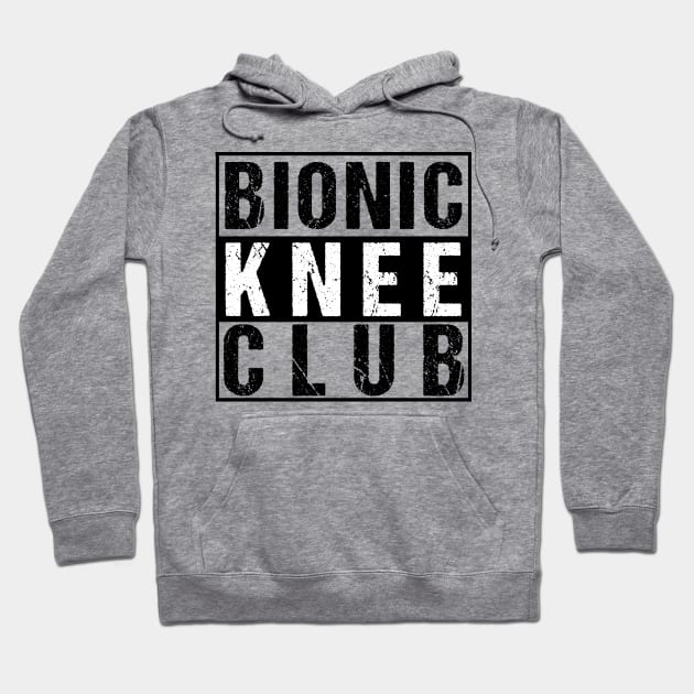 Amputee Shirt | Bionic Knee Club | Leg Amputee Shirt Hoodie by TellingTales